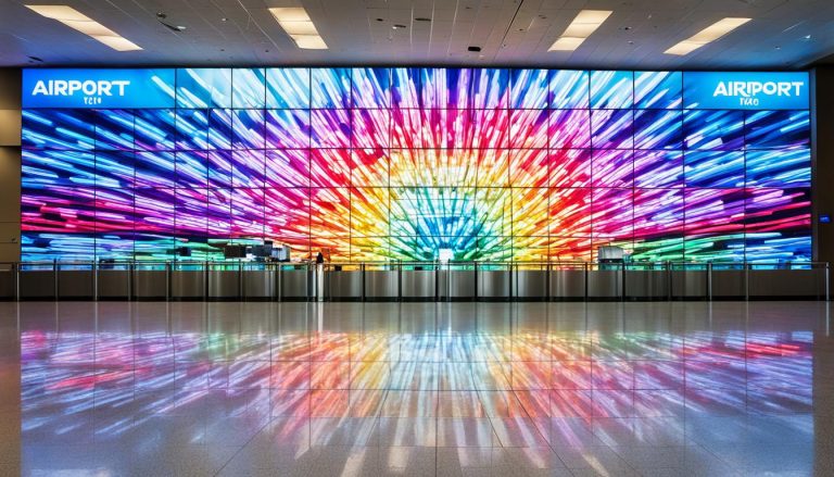 LED Wall for Airports in Jackson