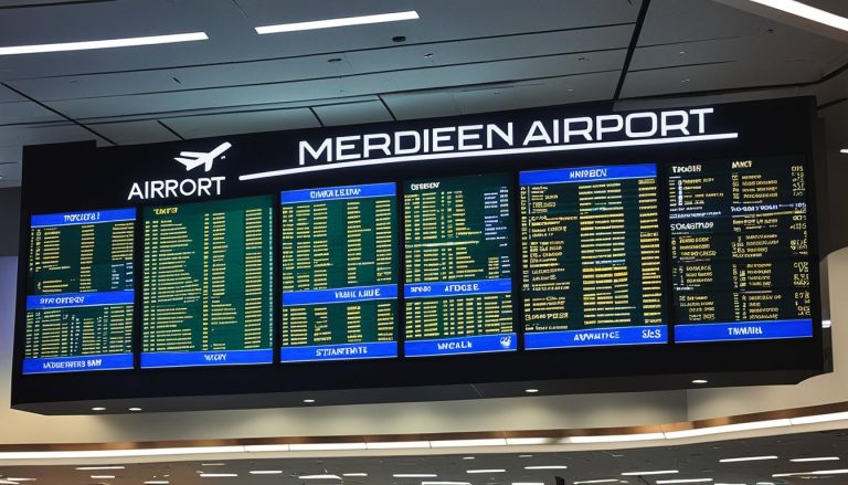 LED Wall for Airports in Meriden