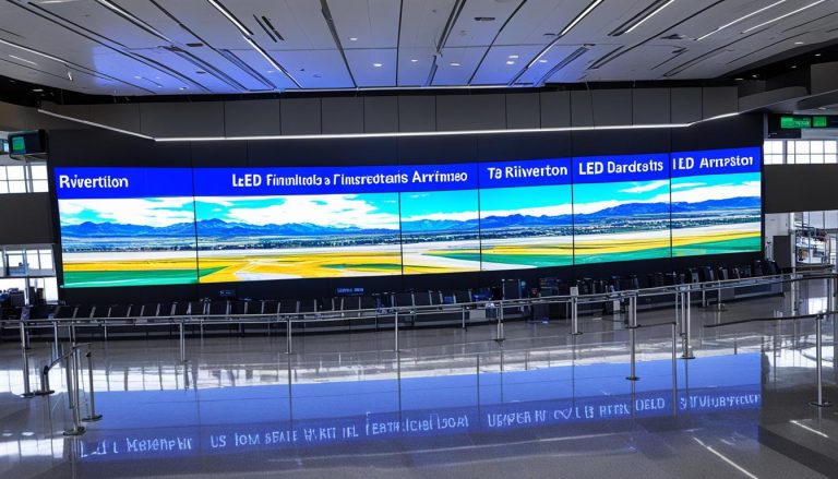 LED Wall for Airports in Riverton