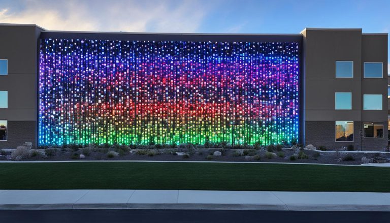 LED Wall for Apartment Buildings in Riverton