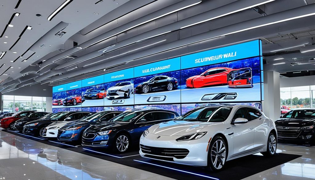 LED Wall for Car Dealerships in Hamden