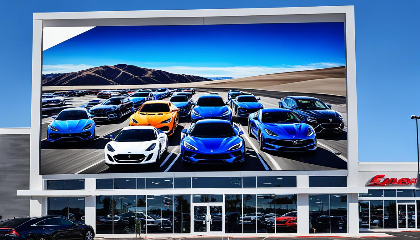 LED Wall for Car Dealerships in Riverton