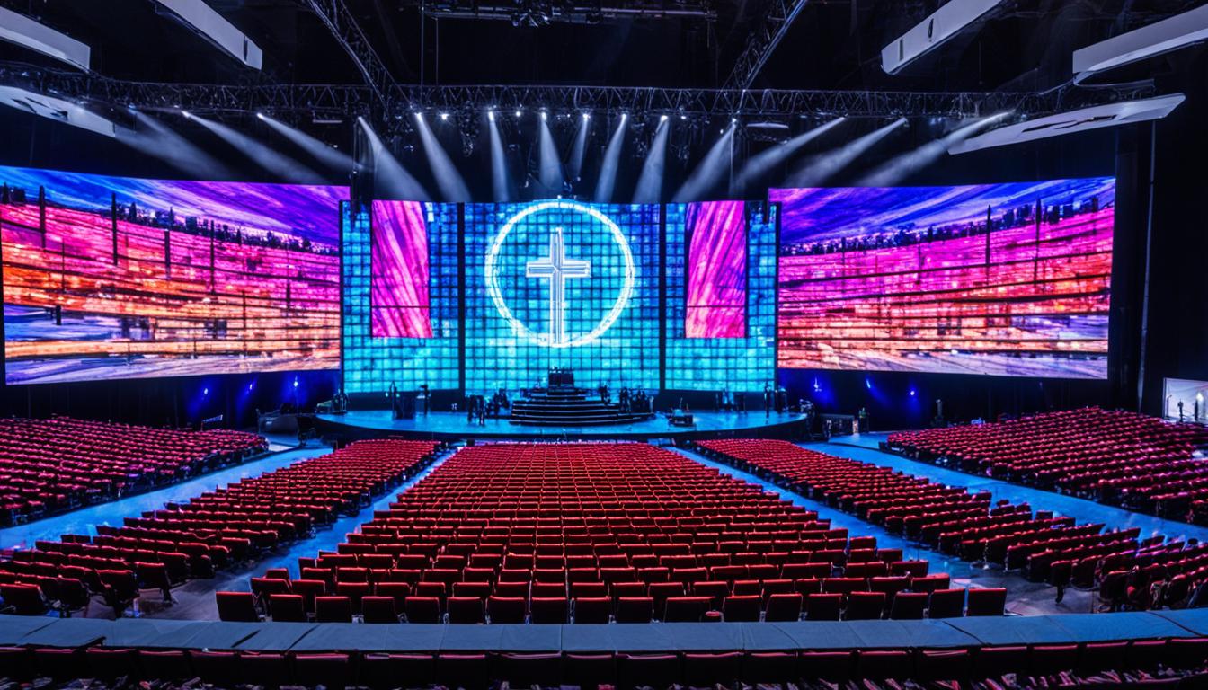 LED Wall for Churches in Jackson