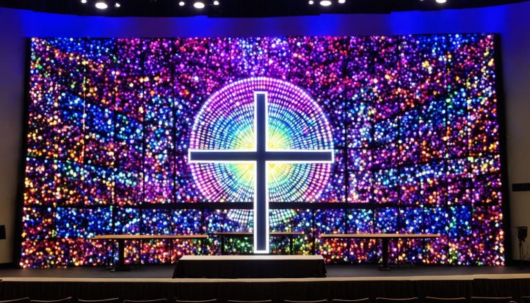 LED Wall for Churches in Meriden