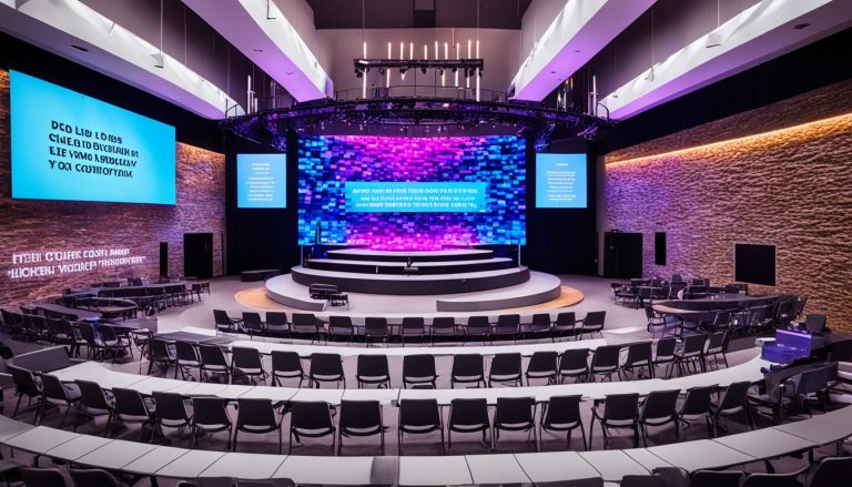 LED Wall for Churches in New Britain