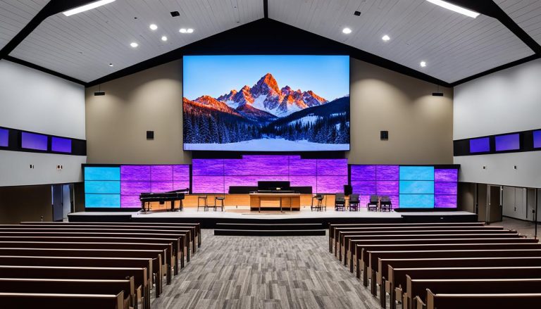 LED Wall for Churches in Riverton