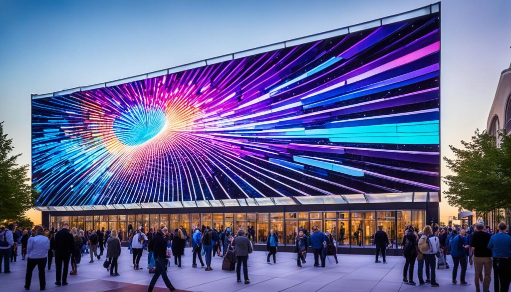 LED Wall for Conventions in Evanston