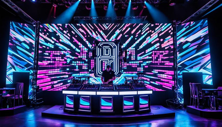 LED Wall for DJs in Gillette