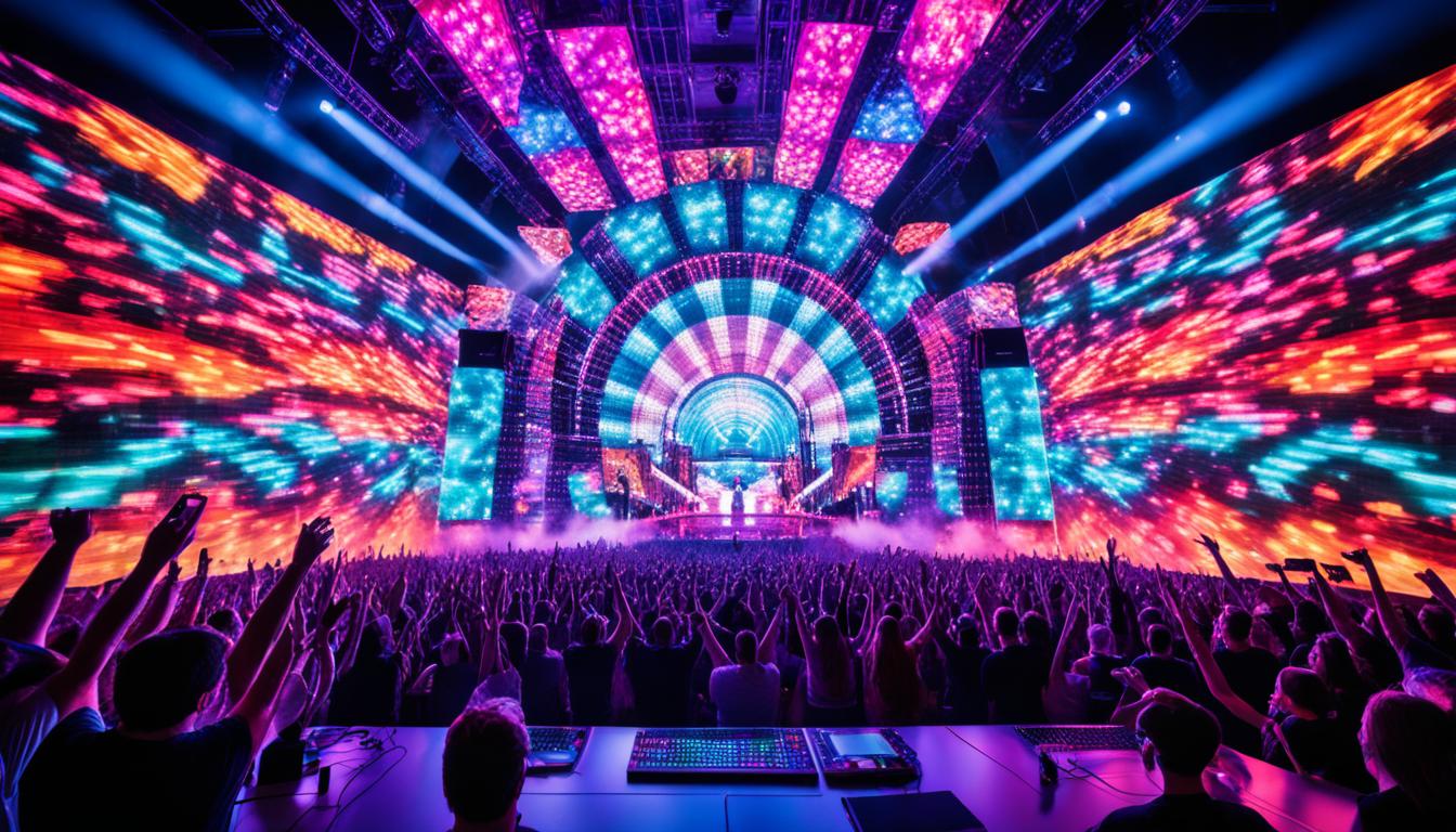 LED Wall for DJs in Sheridan