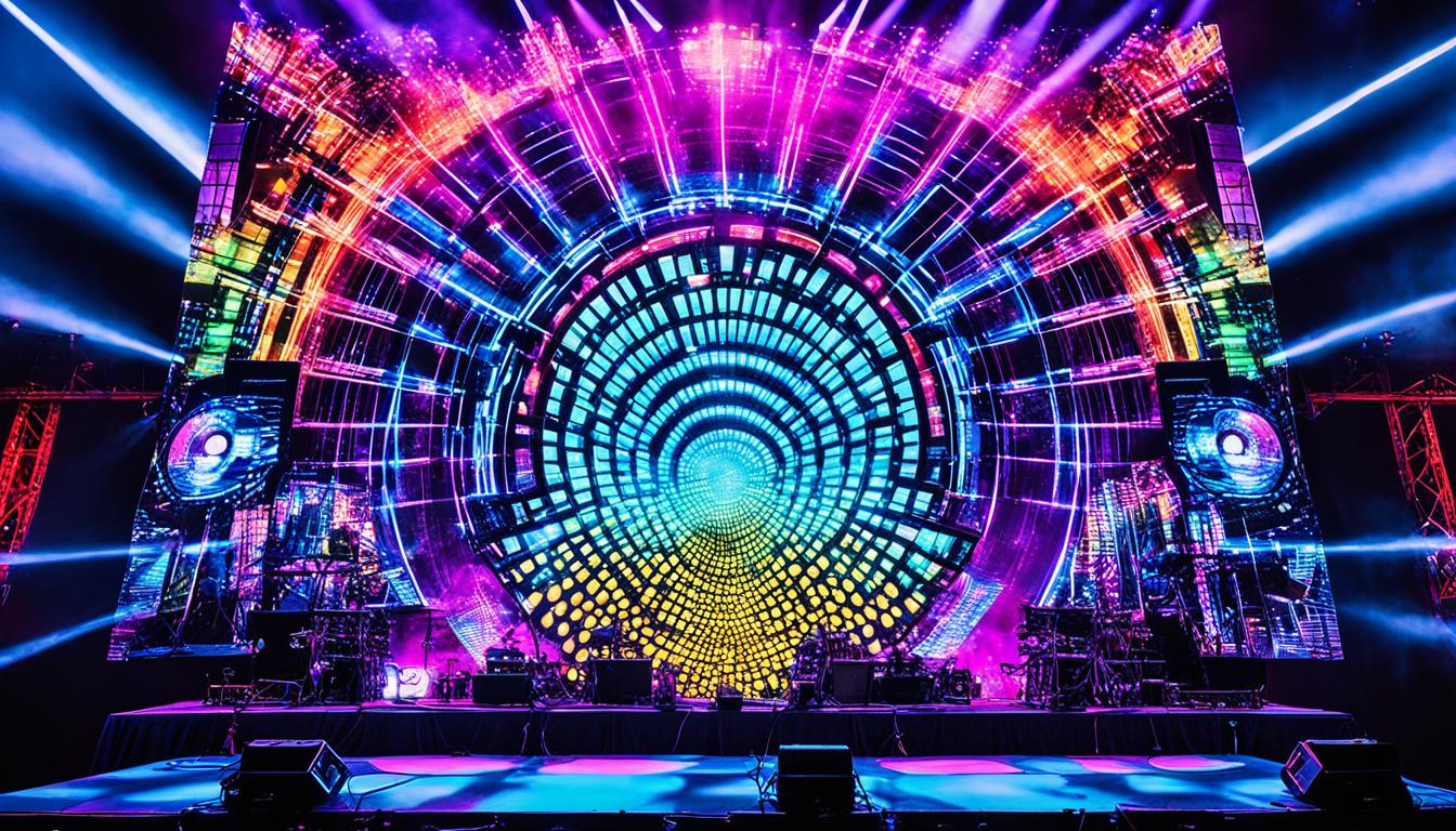 LED Wall for DJs in Waterbury