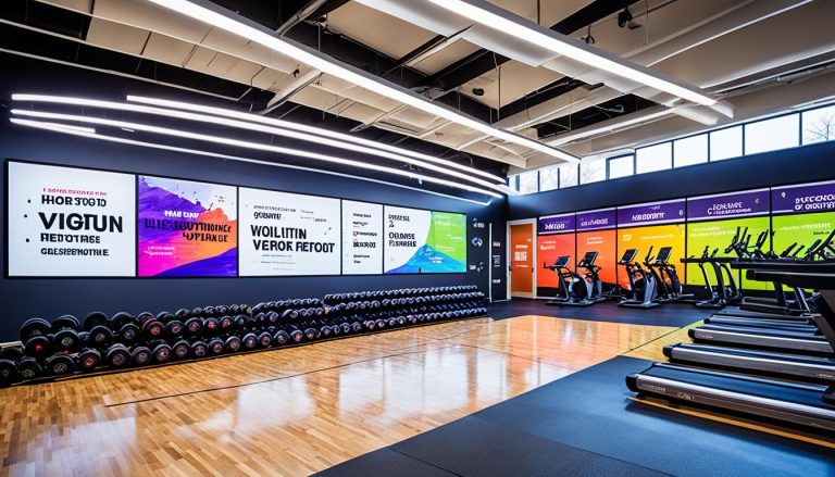 LED Wall for Gyms in Evanston