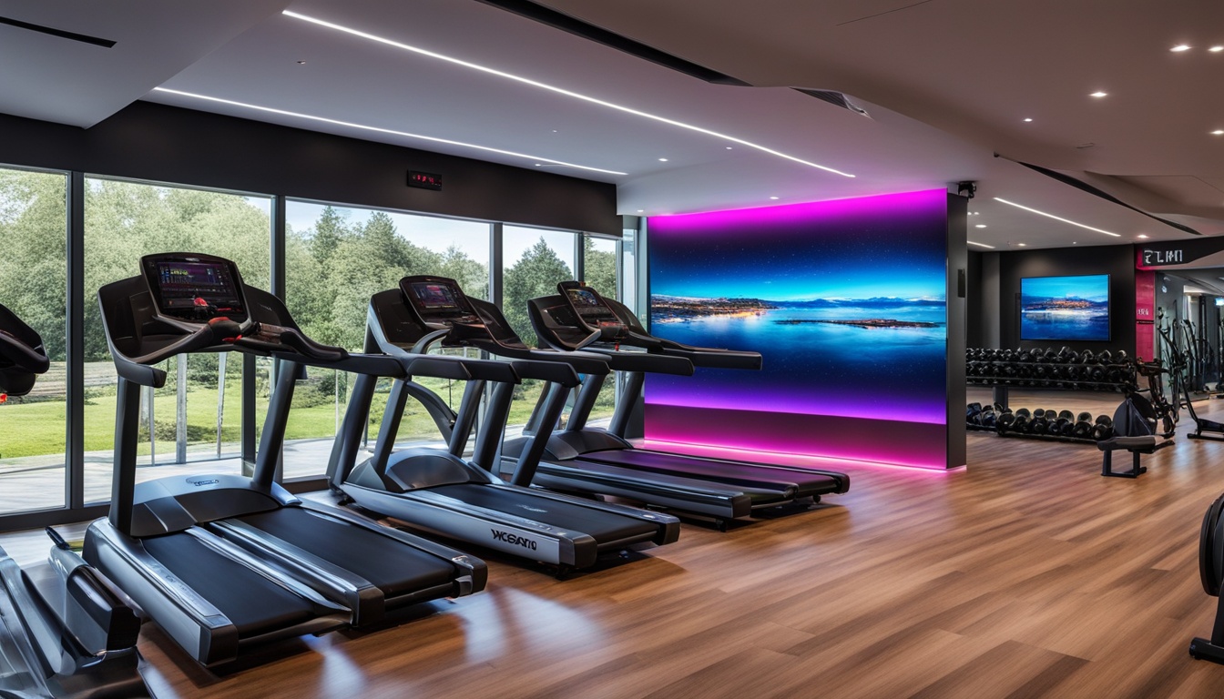 LED Wall for Gyms in Gillette