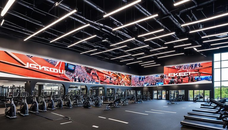 LED Wall for Gyms in Jackson