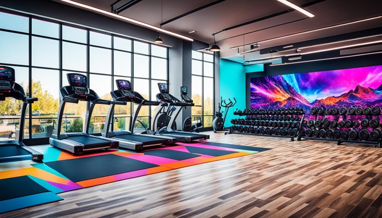 LED Wall for Gyms in Rock Springs