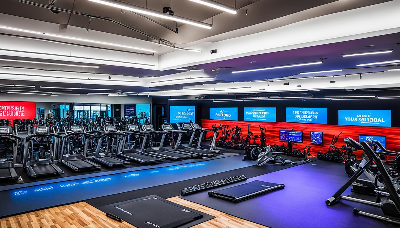 LED Wall for Gyms in Waterbury