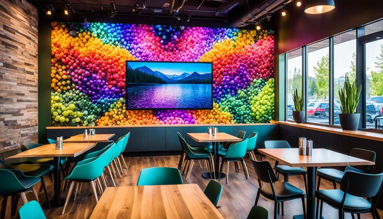 LED Wall for Restaurants, Cafes and Bars in Green River