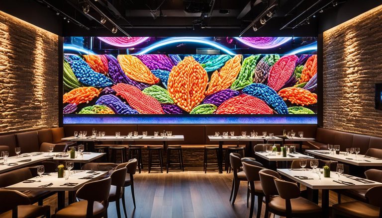 LED Wall for Restaurants, Cafes and Bars in Riverton