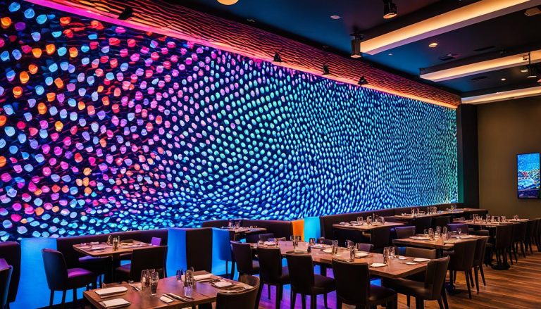 LED Wall for Restaurants, Cafes and Bars in Rock Springs