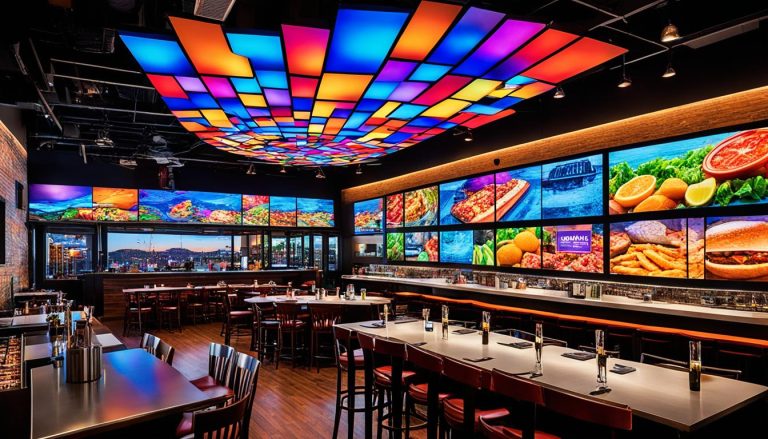 LED Wall for Restaurants, Cafes and Bars in Sheridan