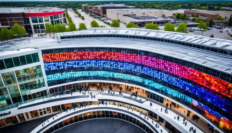 LED Wall for Shopping Malls in Evanston