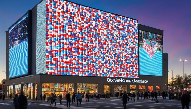 LED Wall for Shopping Malls in Jackson