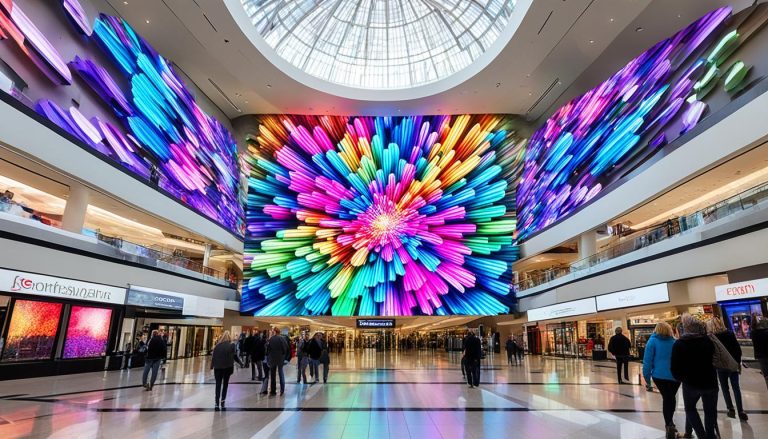 LED Wall for Shopping Malls in Meriden