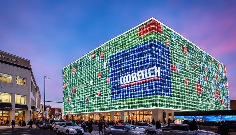 LED Wall for Shopping Malls in Waterbury