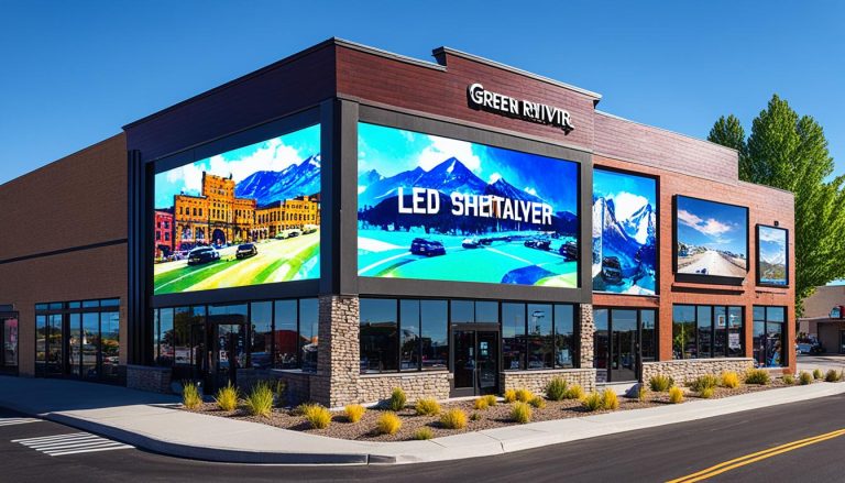 LED Wall for Storefront Advertising in Green River