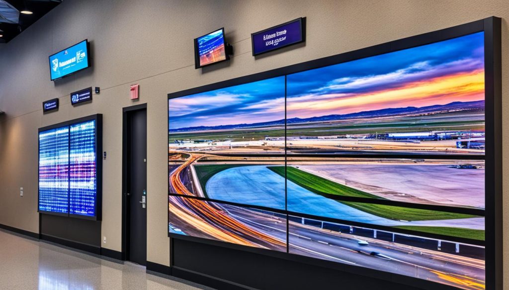 LED Wall for Airports in Glendive