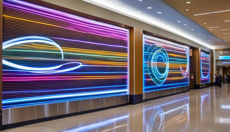 LED Wall for Airports in Helena