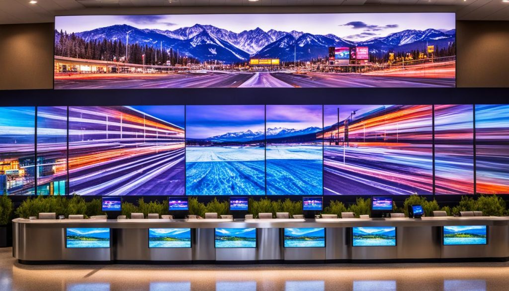 LED Wall for Airports in Kalispell