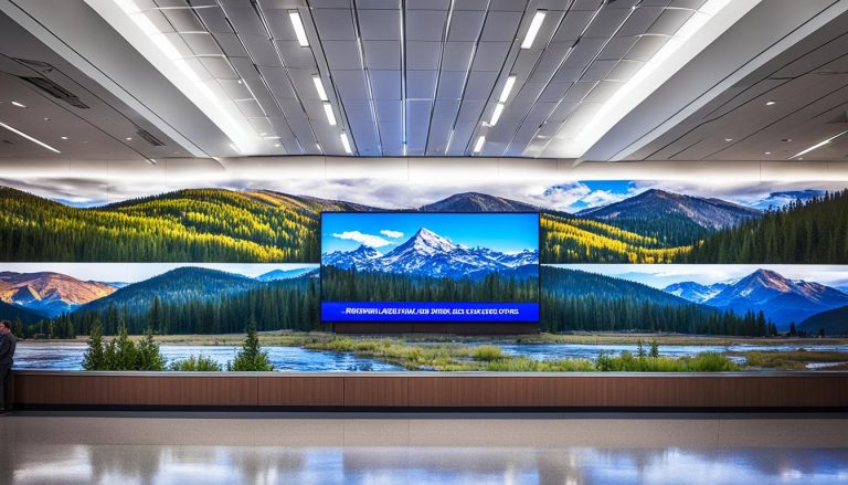 LED Wall for Airports in Missoula