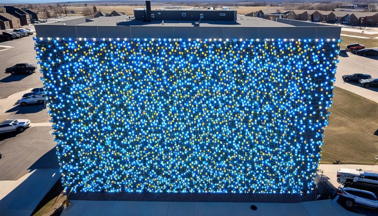 LED Wall for Apartment Buildings in Glendive