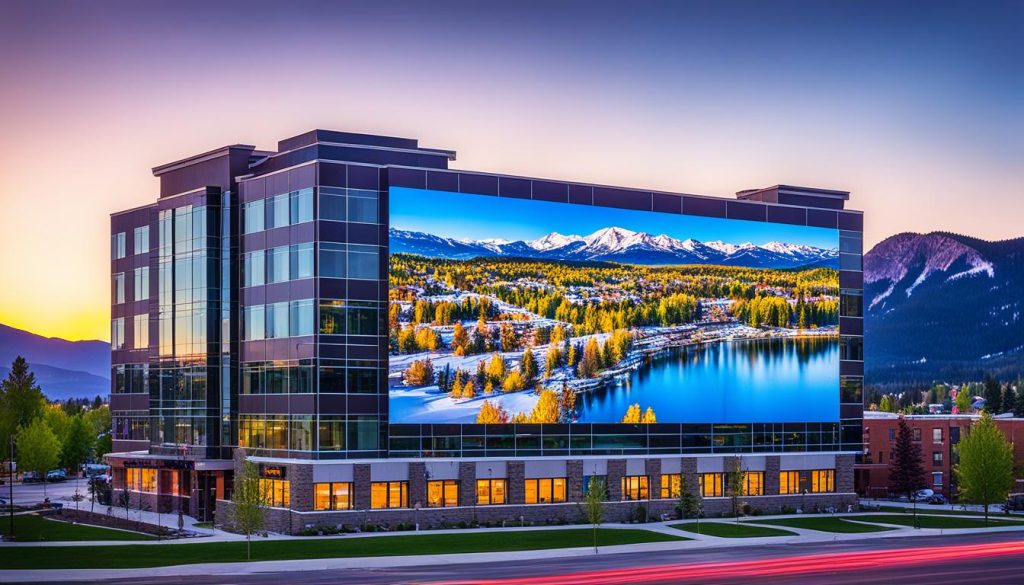 LED Wall for Apartment Buildings in Kalispell