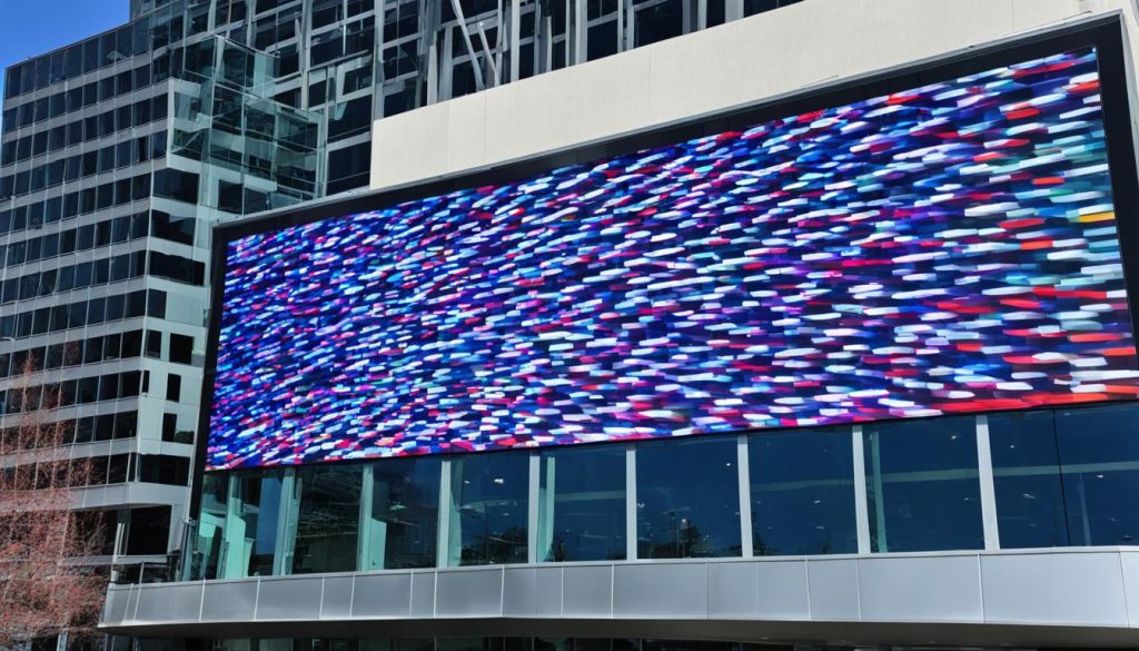 LED Wall for Banks in Hamilton