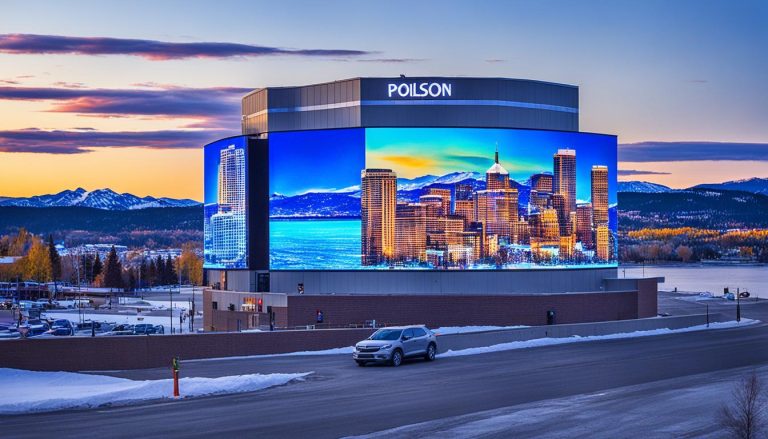 LED Wall for Banks in Polson