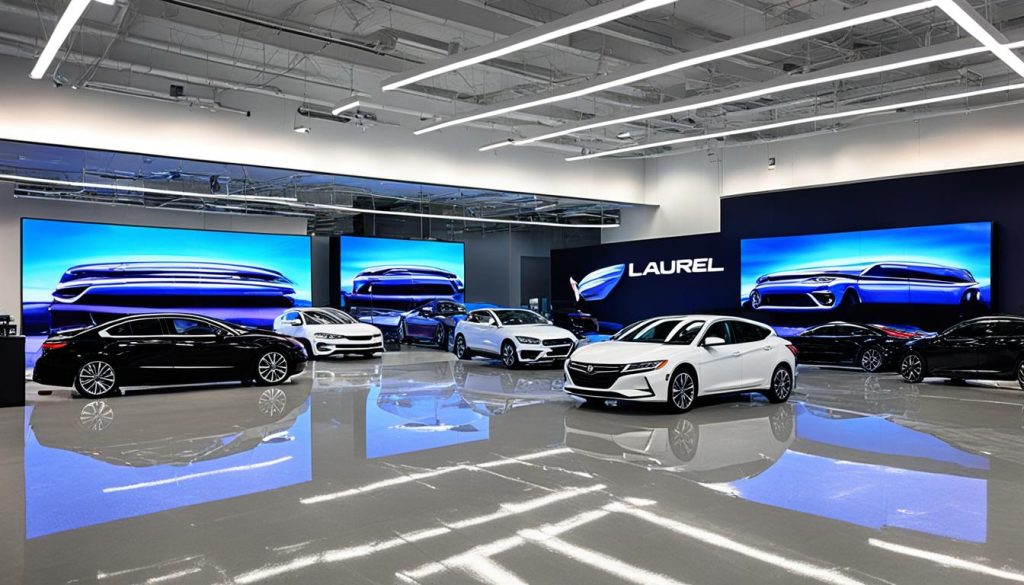 LED Wall for Car Dealerships in Laurel