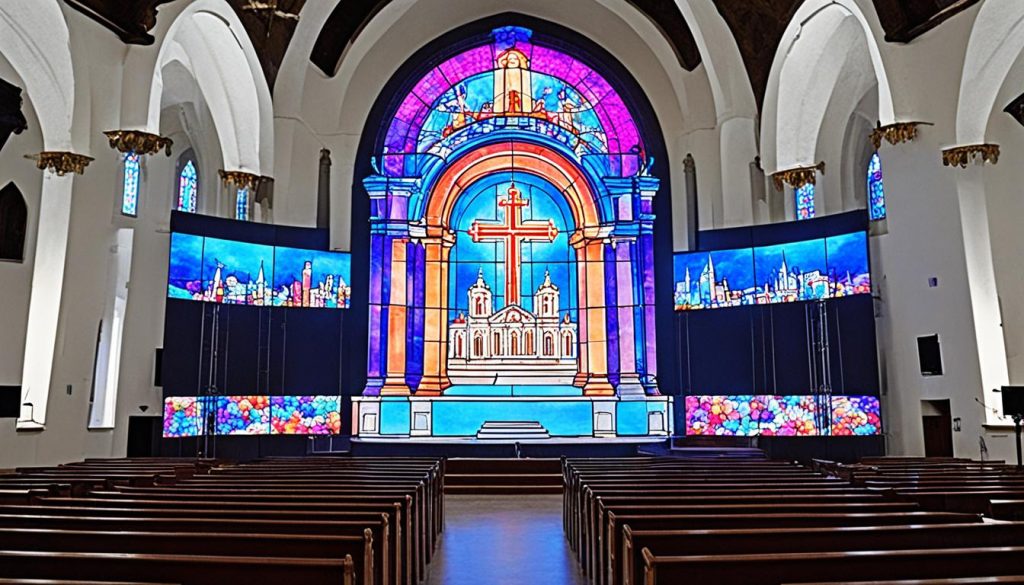 LED Wall for Churches in Belgrade