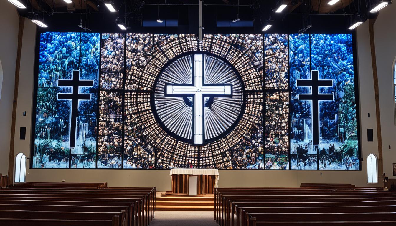 LED Wall for Churches in Butte