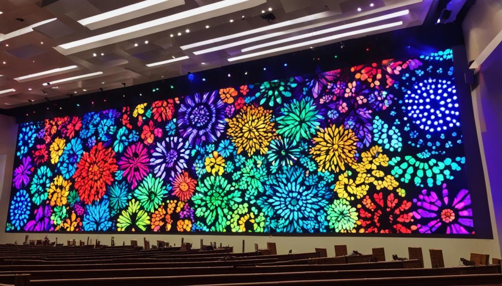 LED Wall for Churches in Glendive