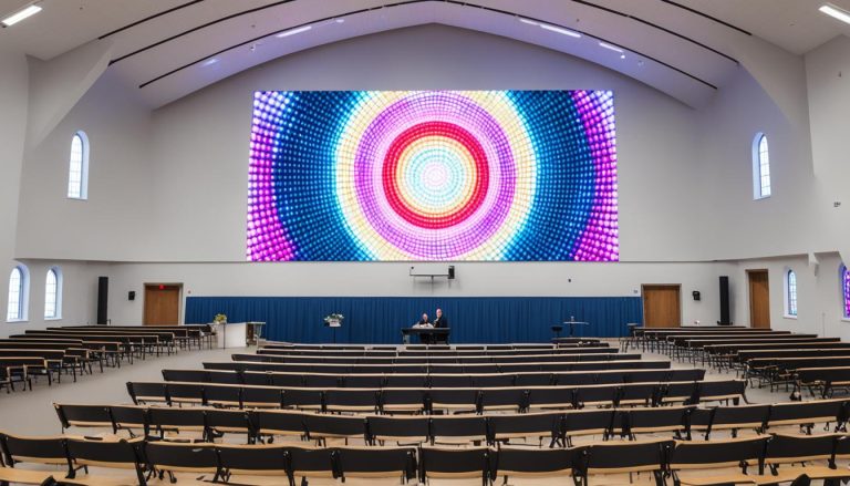 LED Wall for Churches in Havre