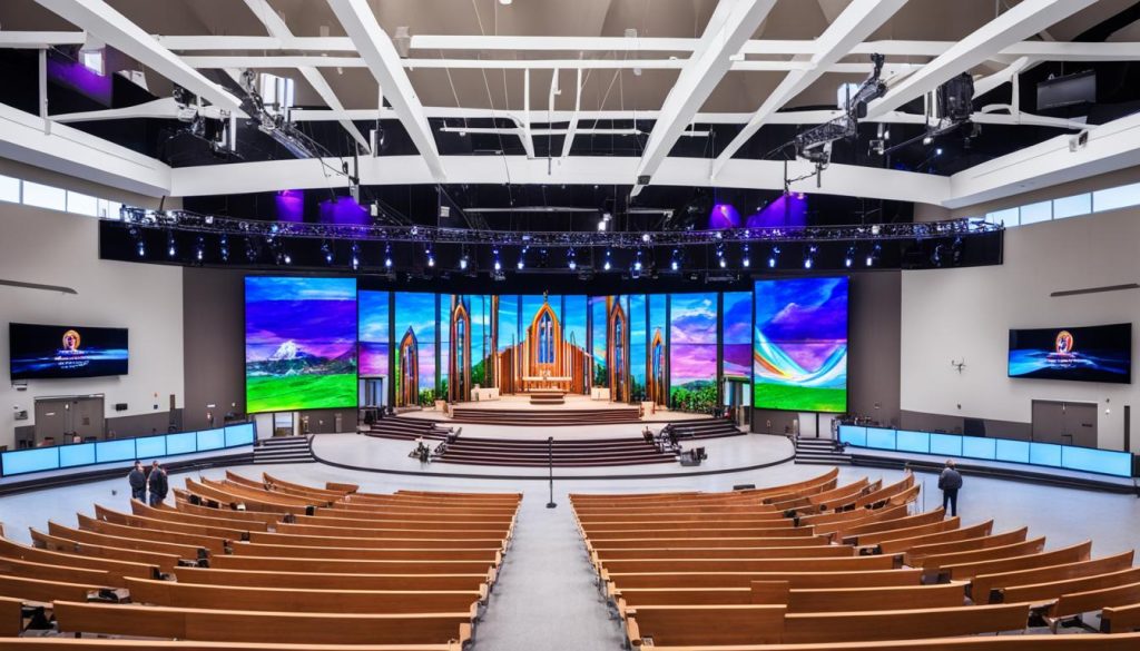 LED Wall for Churches in Kalispell