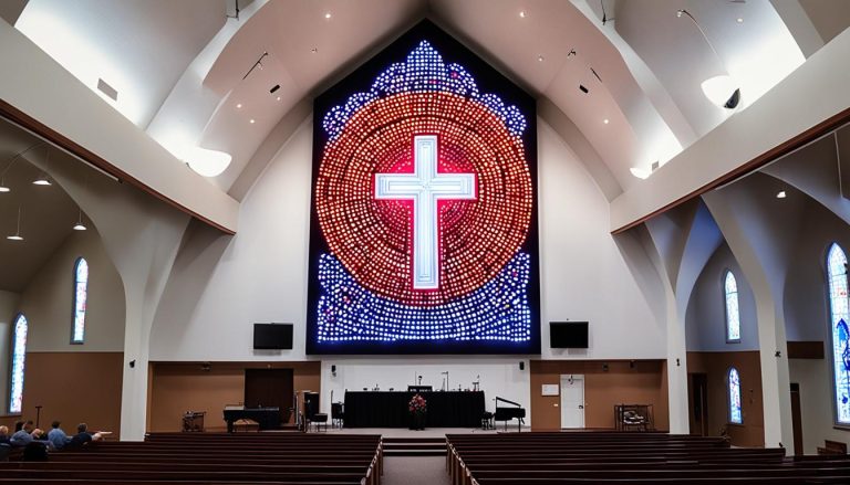 LED Wall for Churches in Miles City