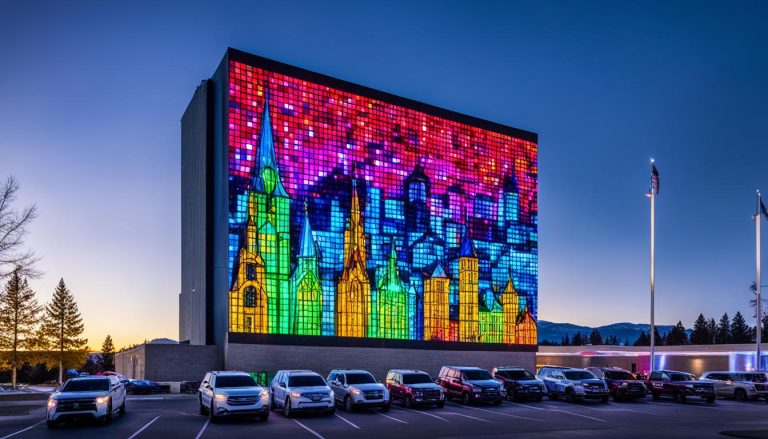 LED Wall for Churches in Polson