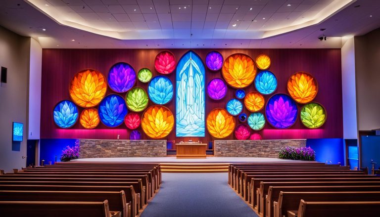 LED Wall for Churches in Whitefish