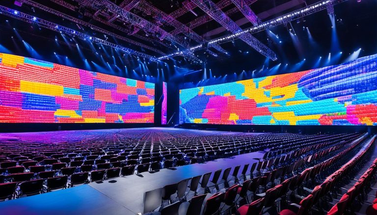 LED Wall for Conventions in Columbia Falls