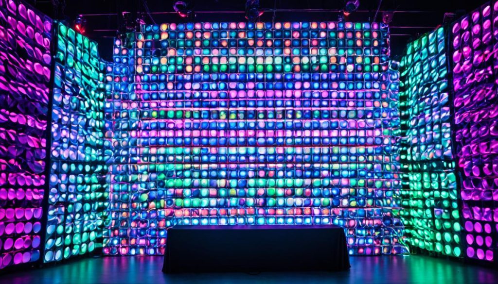 LED Wall for DJs in Columbia Falls