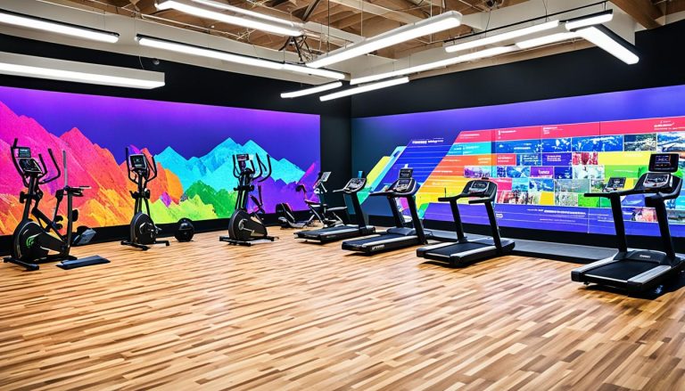 LED Wall for Gyms in Columbia Falls