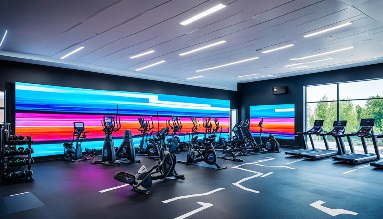 LED Wall for Gyms in Havre