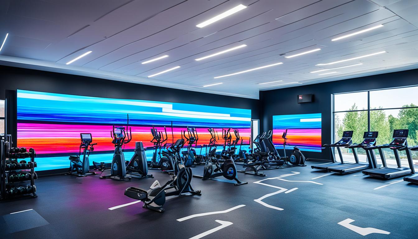 LED Wall for Gyms in Havre